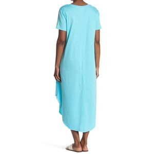 STITCHDROP V-Neck Shirttail Hem T-Shirt Dress XS